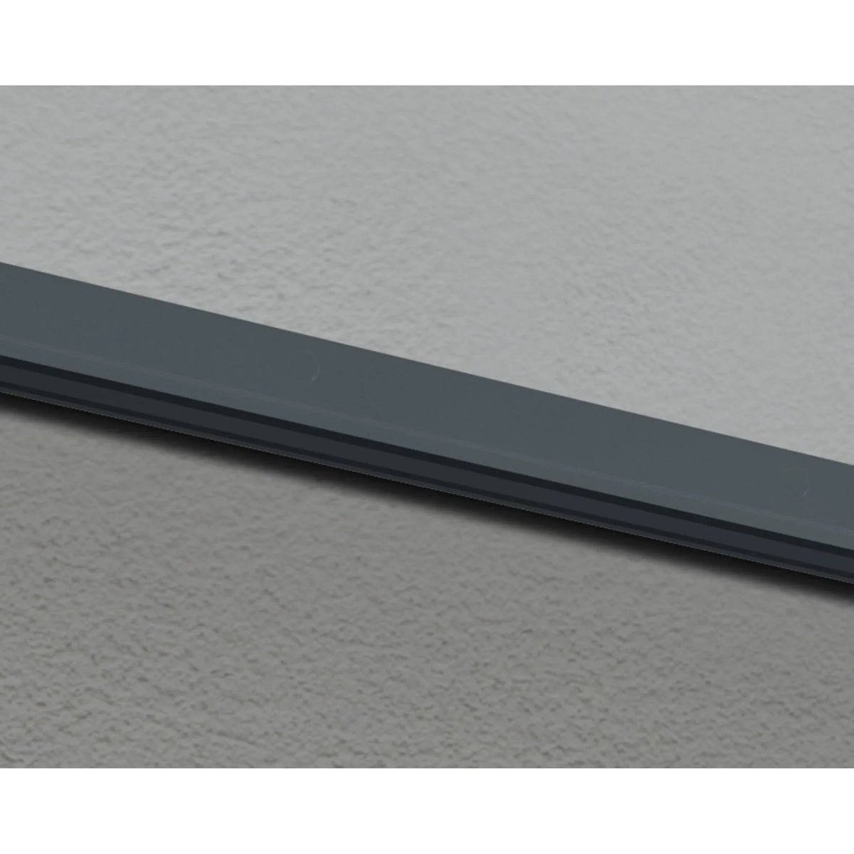 Sophia 3 ft. Grey Clear Door and Window Awning