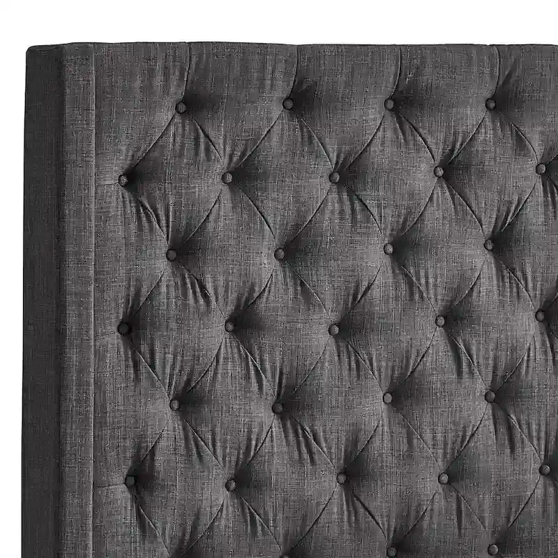 Naples Button-tufted Wingback Headboard only by iNSPIRE Q Artisan