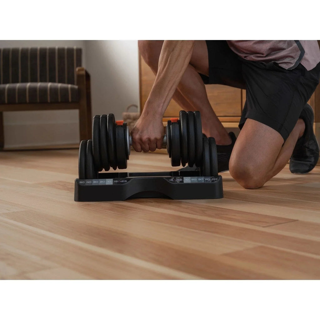 Ensemble d'haltères ajustables NordicTrack de 25 kg (55 lb)