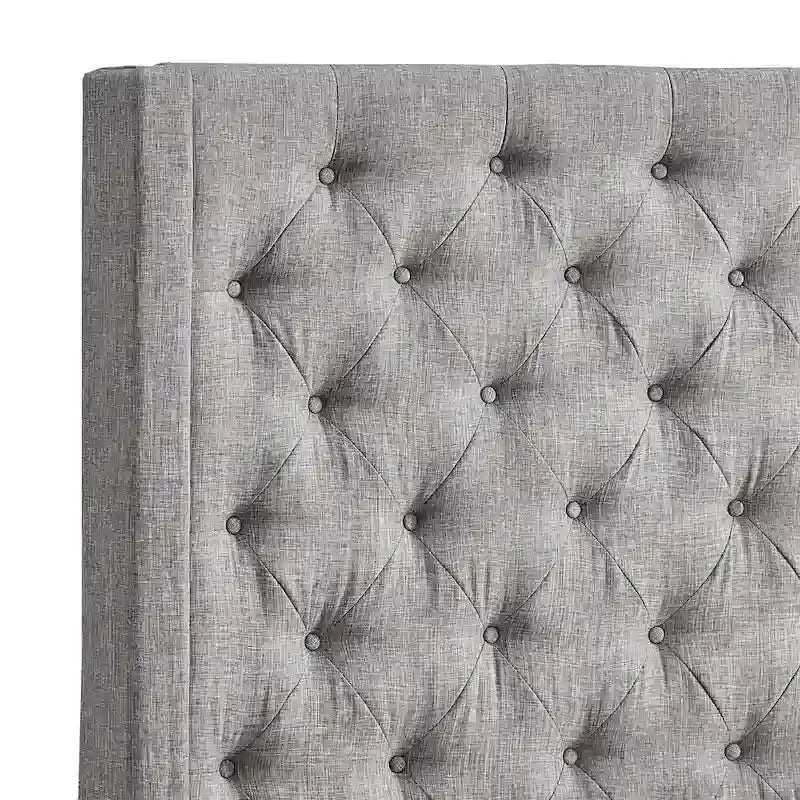 Naples Button-tufted Wingback Headboard only by iNSPIRE Q Artisan