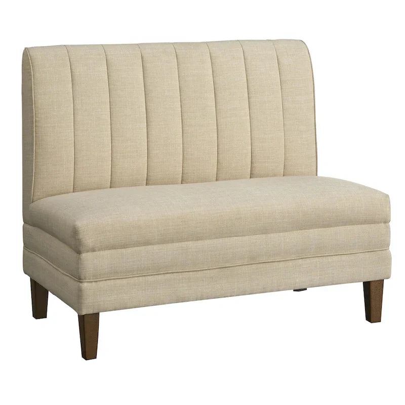 Ensemble de banquette rembourrée 3 pièces Lifestorey Kerrington à dossier capitonné