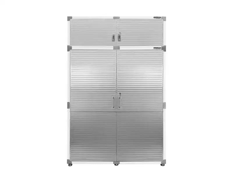 Seville Classics UltraHD 2-Piece Extra-Wide Storage Cabinet Set, 60 x 24