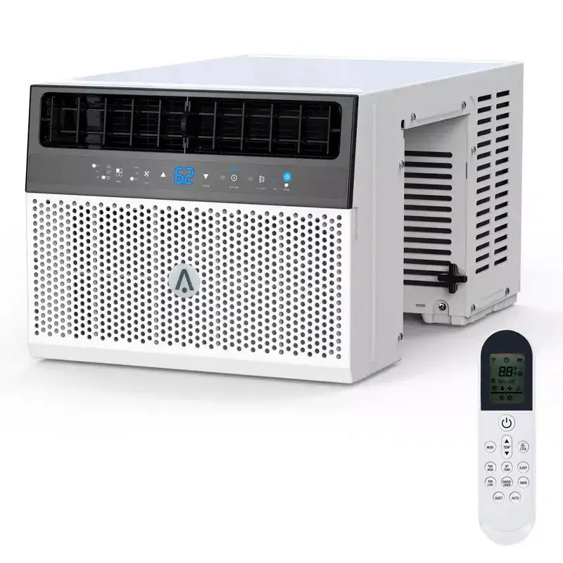Acekool 6,000 BTU Smart Window Air Conditioner, Wi-Fi Room AC with Remote, Quiet Cooling for Rooms up to 250 Sq Ft