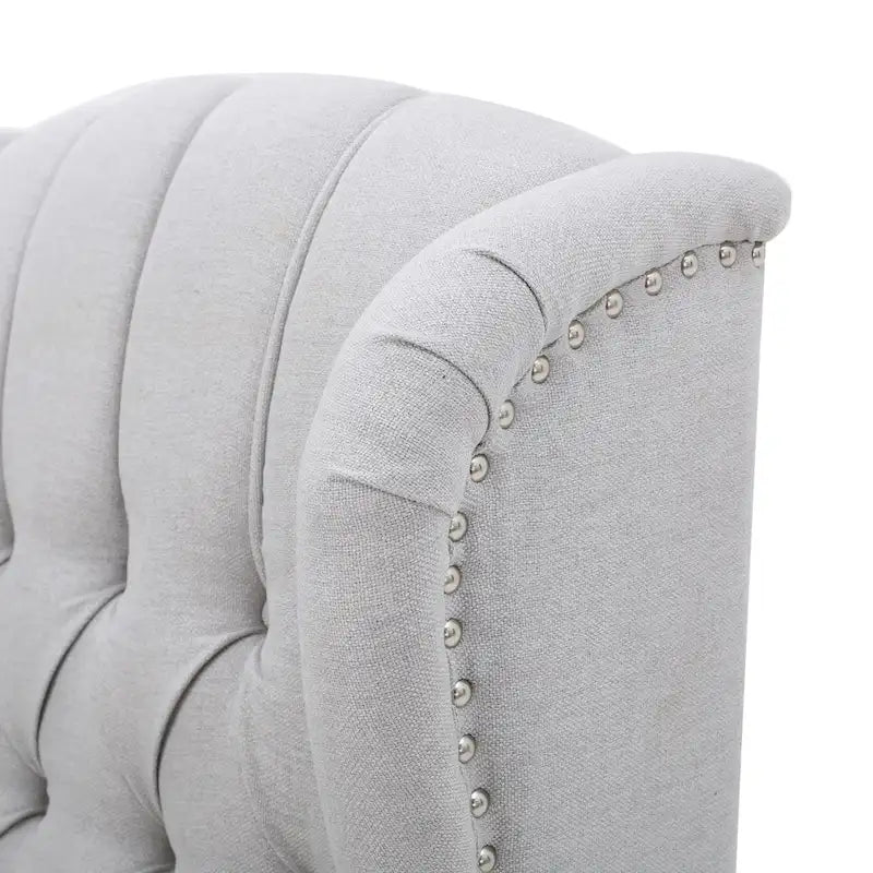 Walter Tufted Fabric Recliners (Set of 2) by Christopher Knight Home