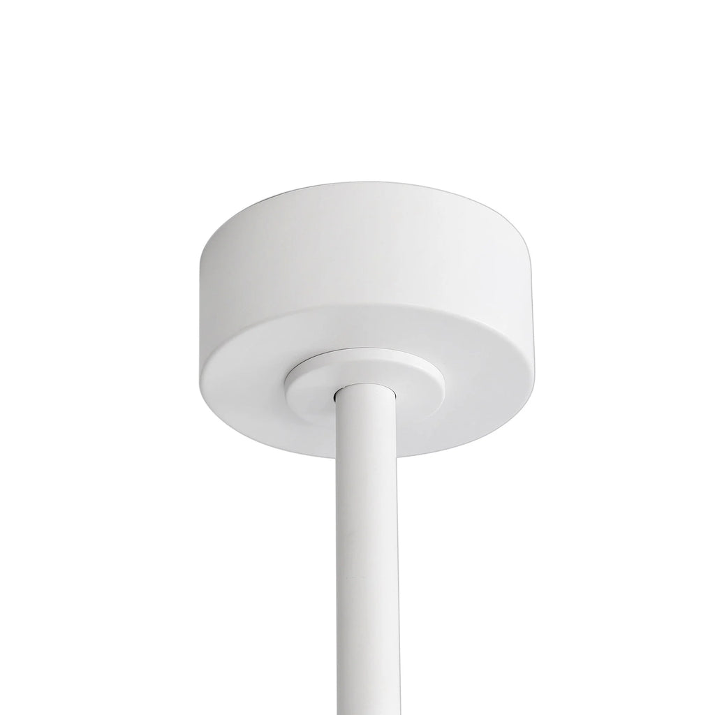 65 Inch 8-Blade Black LED Ceiling Fan with Light and Remote