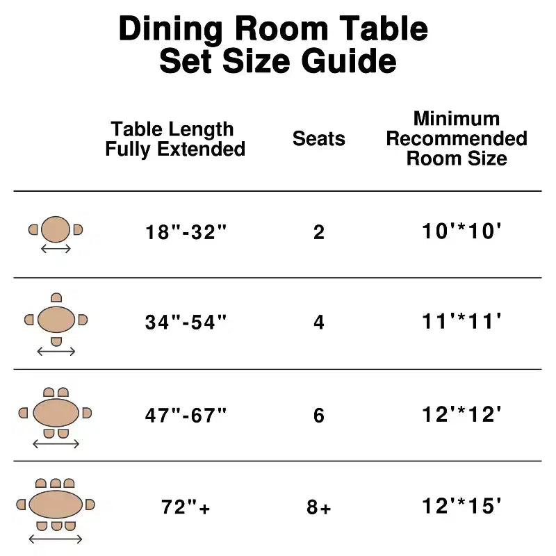 PexFix 45 x45 Solid Wood Round Dining Table with Walnut Finish and Elegant Arched Legs for Modern Dining Rooms & Kitchens