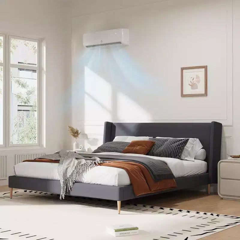 Ultra-Quiet 42dB|12000 BTU 19 SEER Ductless Mini-Split Air Conditioner Heat Pump|3-in-1 Cooling, Heating & Dehumidifying|230V White Inverter AC System