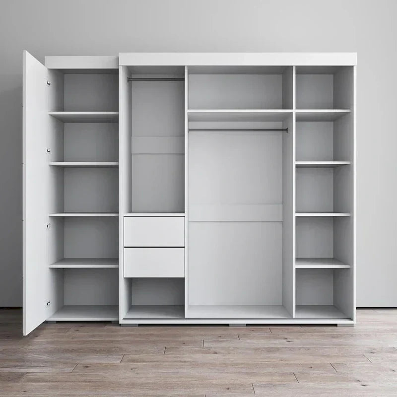 Three-Mirror Wardrobe