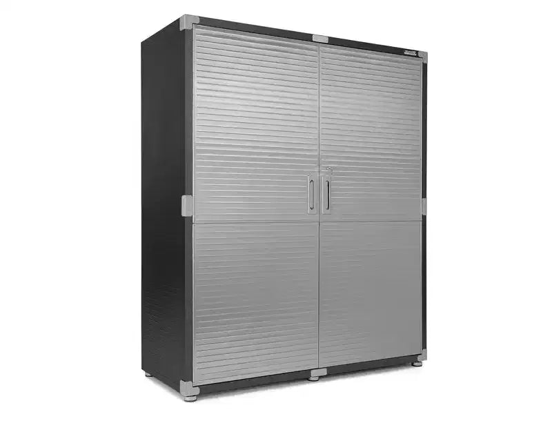 Seville Classics UltraHD 2-Piece Extra-Wide Storage Cabinet Set, 60 x 24